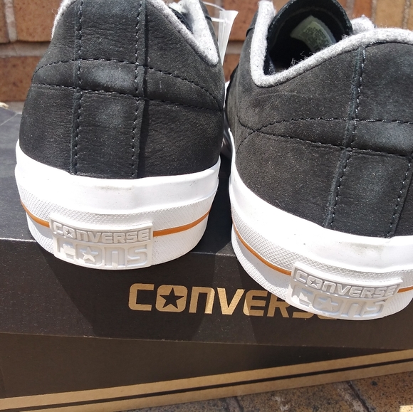 🆕Converse | Lunarlon One Star Ox Low Top Shoes in Black/grey Mens Size 11.5 - Picture 5 of 11